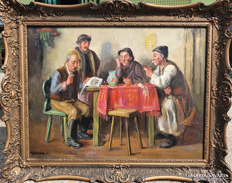 Horváth g. Andor / drinking elders