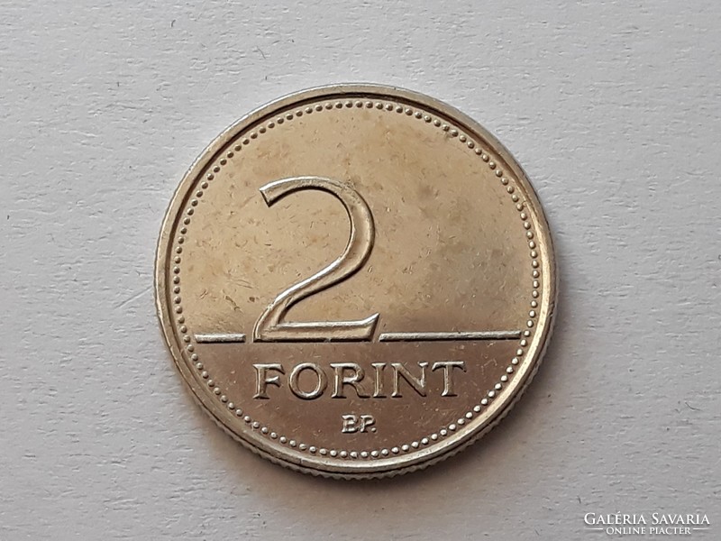 2 Forint 2007 érme - Magyar 2 Ft, fém kétforintos 2007 pénzérme