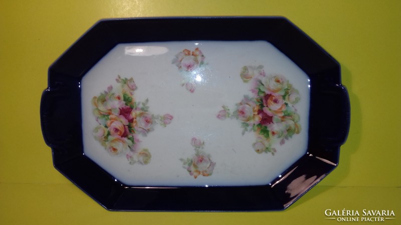 Mz austria cobalt blue rimmed bowl tray 34 cm
