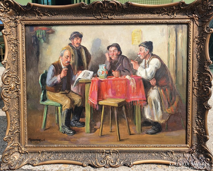 Horváth g. Andor / drinking elders