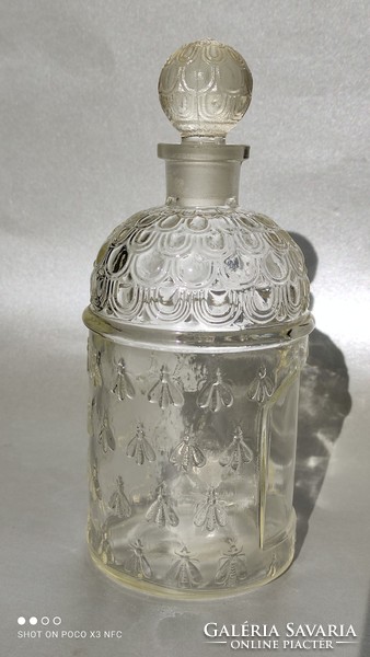 Francia GUERLAIN nagy méretű parfümös üveg jelzett eredeti  1947