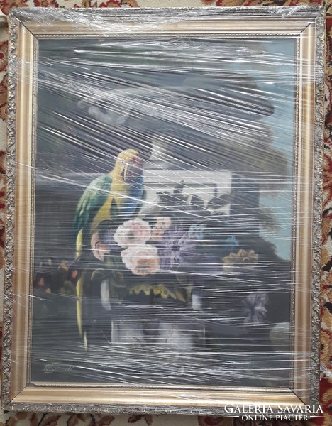 Parrot, bird picture, painting (l2493)