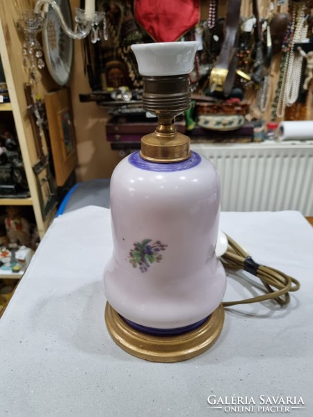 Old porcelain table lamp