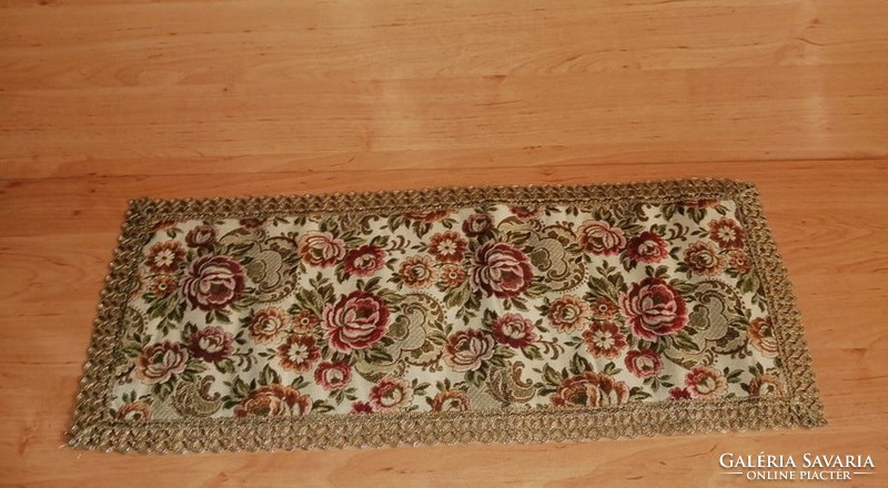 Old running tablecloth 28 * 68 cm