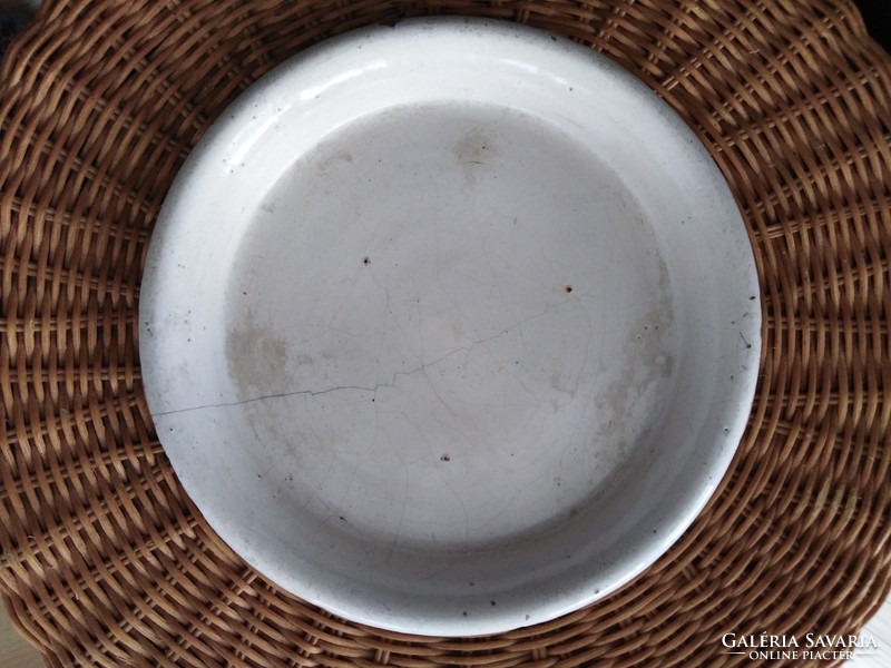 Antique ceramic plate - from the 17th century