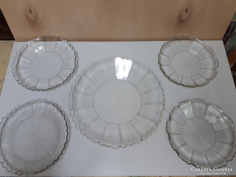 Old peeled glass plate holder