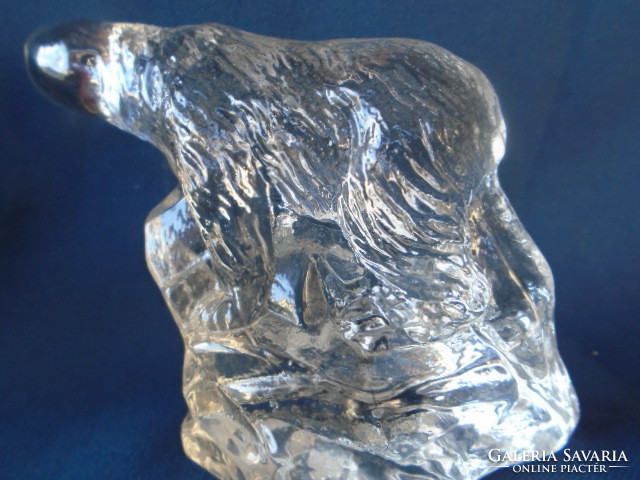 Valami csodálatos alkotás egyszerűen szép és szép  kosta svéd jegesmedve kristály  üveg alkotás