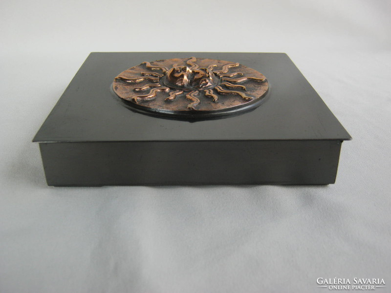 Retro ... otto Kopcsányi juried picture gallery industrial art bronze box gift box