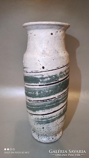 Csodálatos Gorka Lívia kerámia váza - nagy méretű jelzett hibátlan eredeti