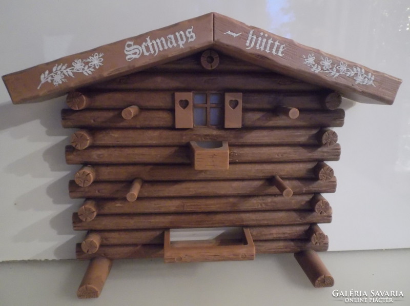 POHÁRTARTÓ - HÜTTE - 29 x 23 x 4,5 cm - PLASZTIK  - OSZTRÁK - HIBÁTLAN