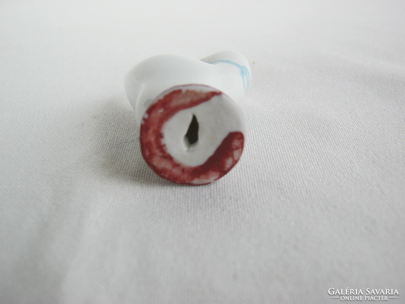Hollóházi porcelán mini cica macska