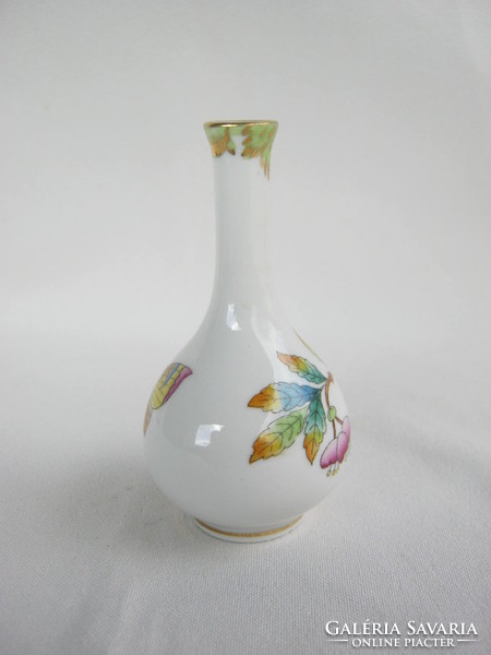 Retro ... Herend porcelain printed vase