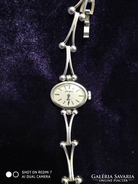 Gub (glashütte) women's watch with chrome case