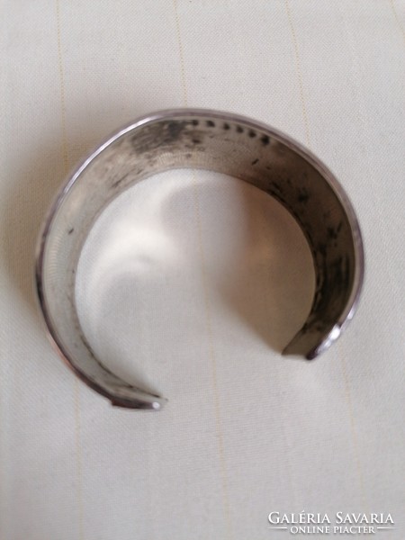 Silver plated handmade bracelet