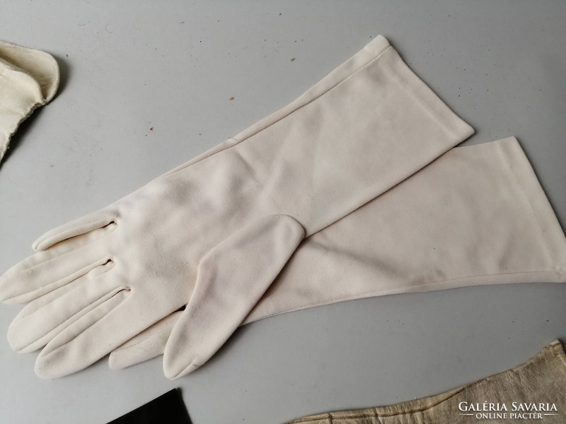 Antique women's gloves - 7 pairs