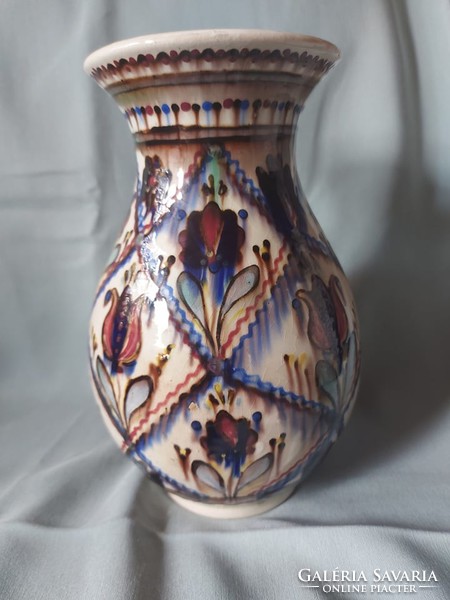 Baán Imre Antik népi kerámia váza 26cm