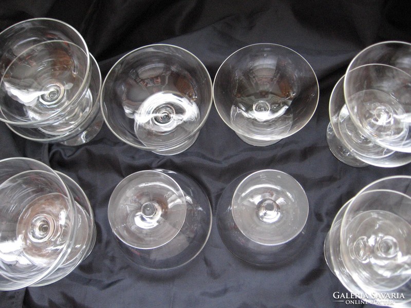 2 Set crystal cocktail, champagne 1 and 1.5 dl cups in one rosenthal