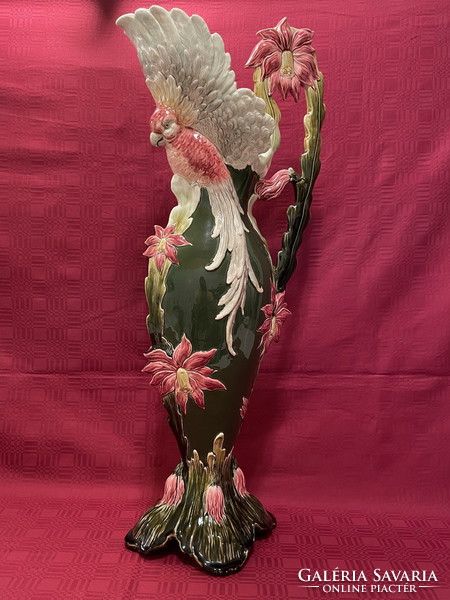 Old, huge, Art Nouveau decorative vase 74cm !!!