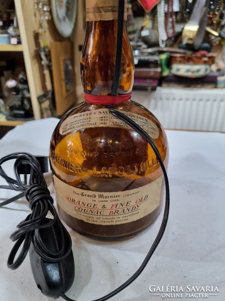 Old cognac glass lantern