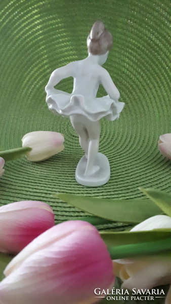 Hollóház ballerina porcelain figurine for sale