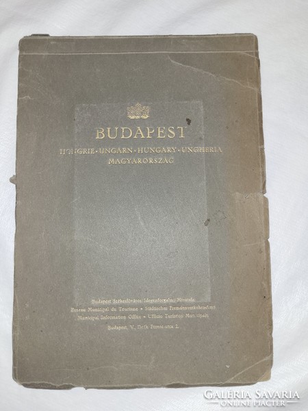 1930 Budapest, picture booklet jr. With color reproductions of paintings by Aladár Richter