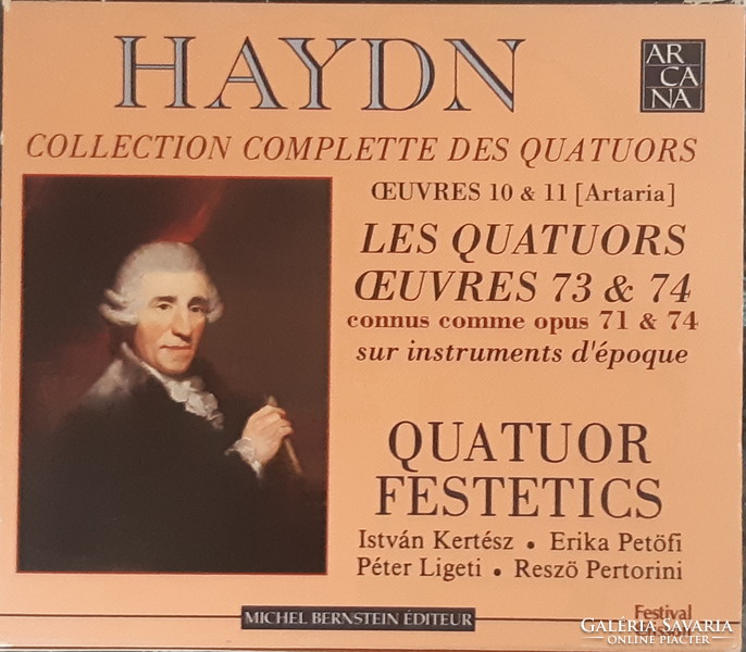 Festetics quartet haydn string quartets 2 cd