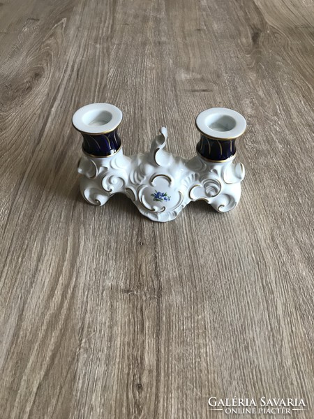 Wallendorf German porcelain candle holder