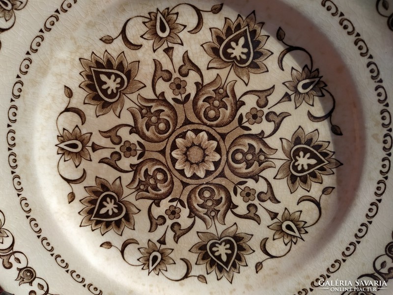 Antik angol porcelán tányér