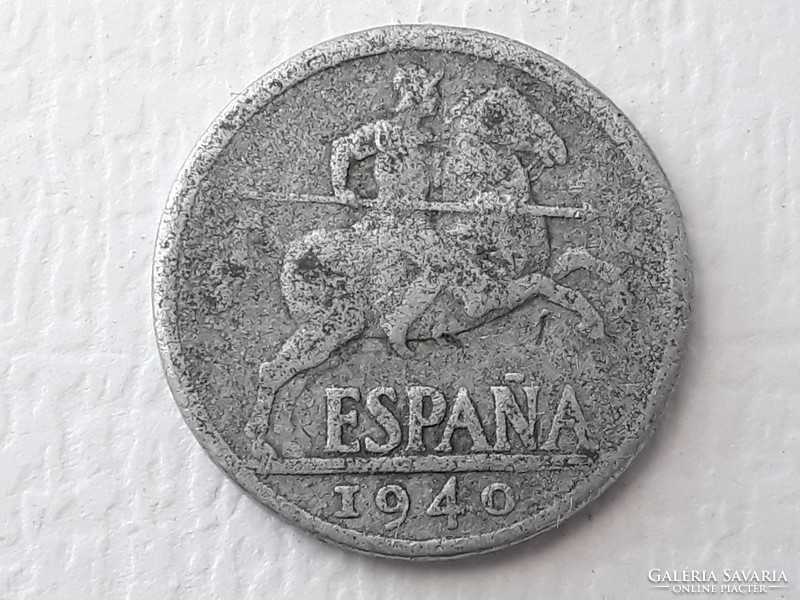 10 Céntimos 1940 érme - Spanyol 10 centimos 1940 Diez Cent külföldi pénzérme