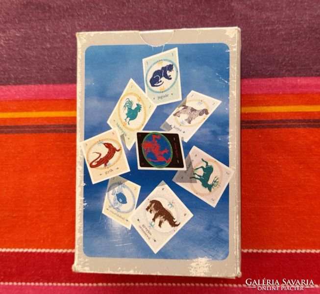 Retro children's card game - dragon card -