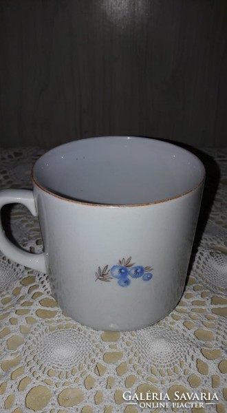 Zsolnay mug with a rare beautiful flower pattern