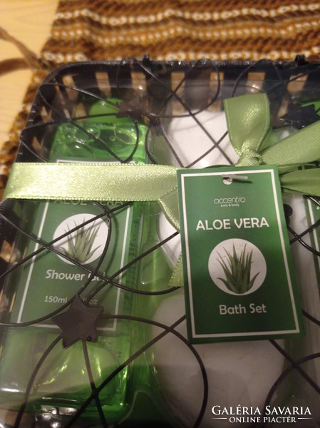 Új aloe Vera illatszeres csomag fém díszdobozban