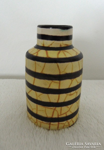 Mid Century retro mini kerámia váza
