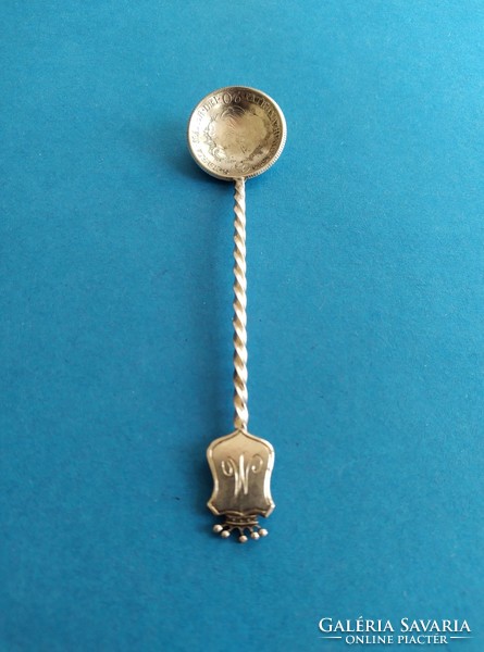 Silver spoon v. Ferdinand 20 pennies 1843 b