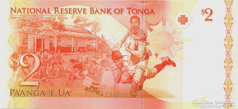 Tongai Királyság 2 Pa'anga 2009 UNC