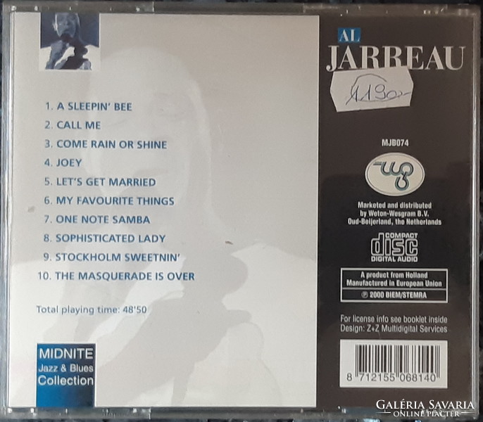 Al jarreau: my favorite things cd
