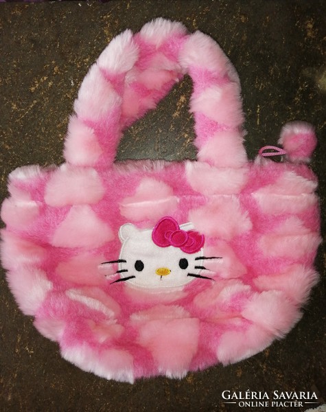 Hello kitty plush bag