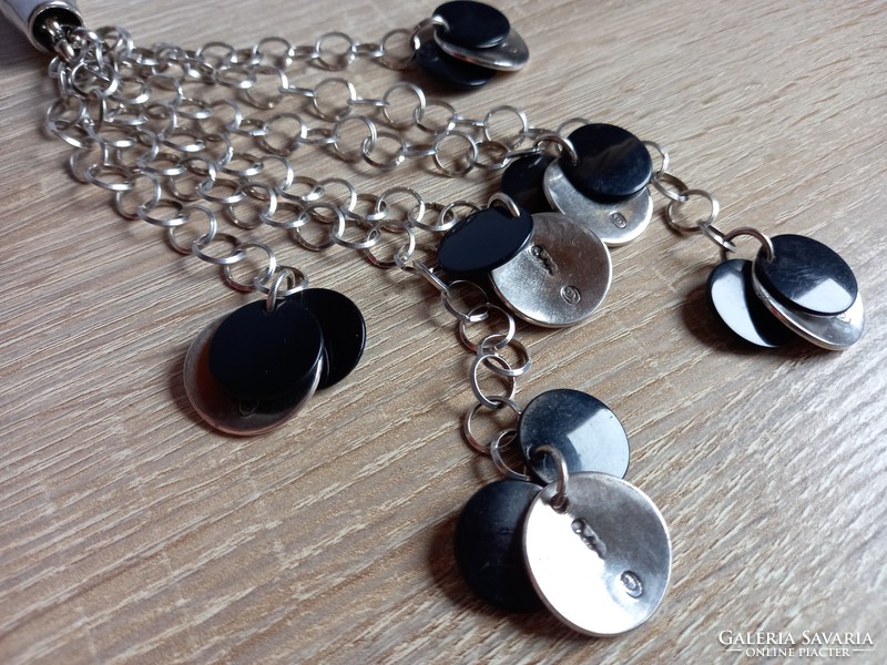 Spanish silver-plated handmade necklace by Ciclon brand