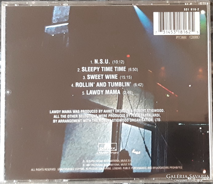 LIVE CREAM   VOLUME I  - II   2   CD