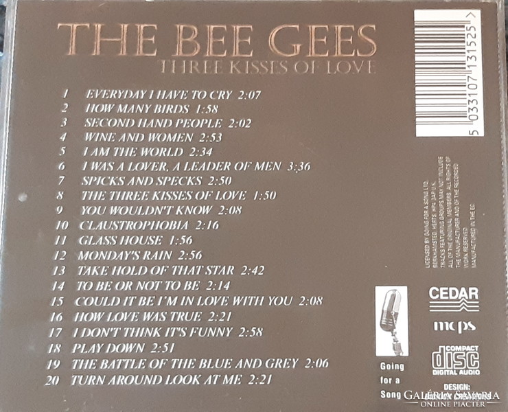 THE BEE GEES       CD