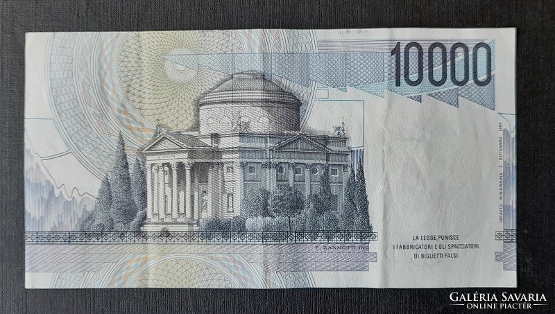Olaszország - 10000 lira 1984