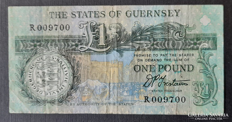Guernsey - 1 font (1991)