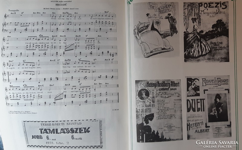 Szalonspicc Hungarian Orpheum and cabaret songs - rare!