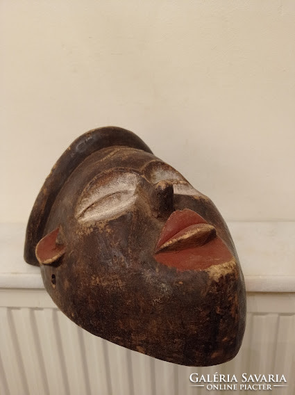 Antique pende ethnic group cap mask congo africká maska 353 drums 31 4651