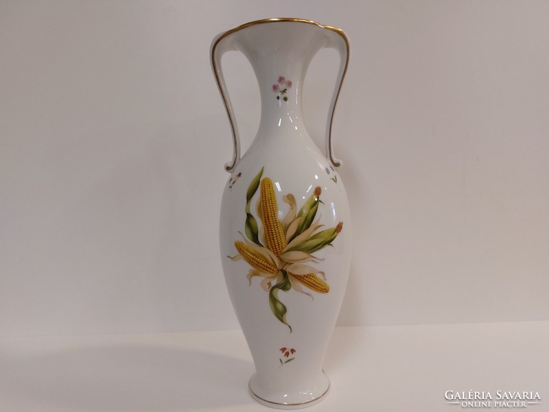 Herend corn vase