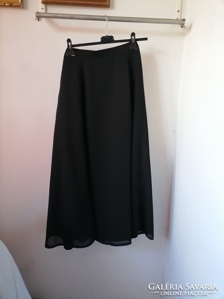 More beautiful than me plus size elegant casual long muslin skirt 46 44 90 waist 90 length lined