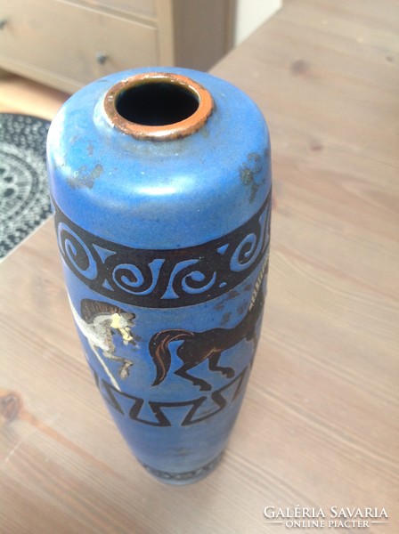 Old hans welling ceramic vase 1960s