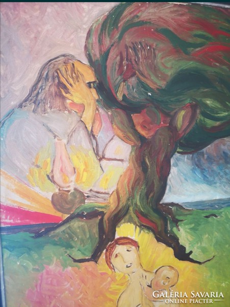 Szürrealista olaj festmény