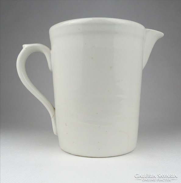 1I502 old pharmacy zsolnay porcelain measuring cup jug 1000 gr