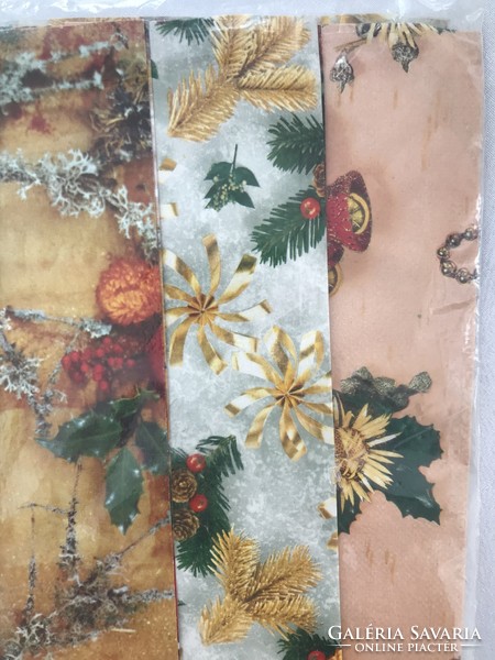 Vintage luxury quality Christmas wrapping paper